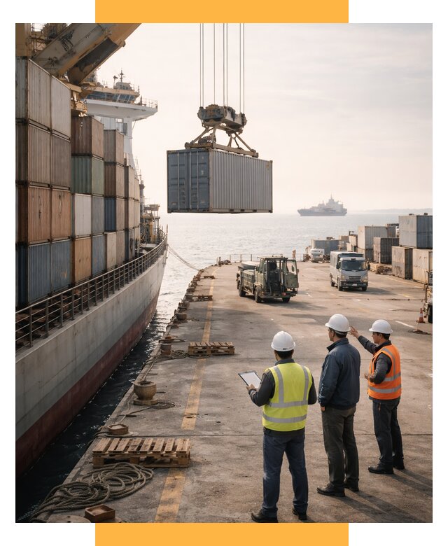 Морские перевозки грузов по миру от 46220 р. | СетСервис-Мнж