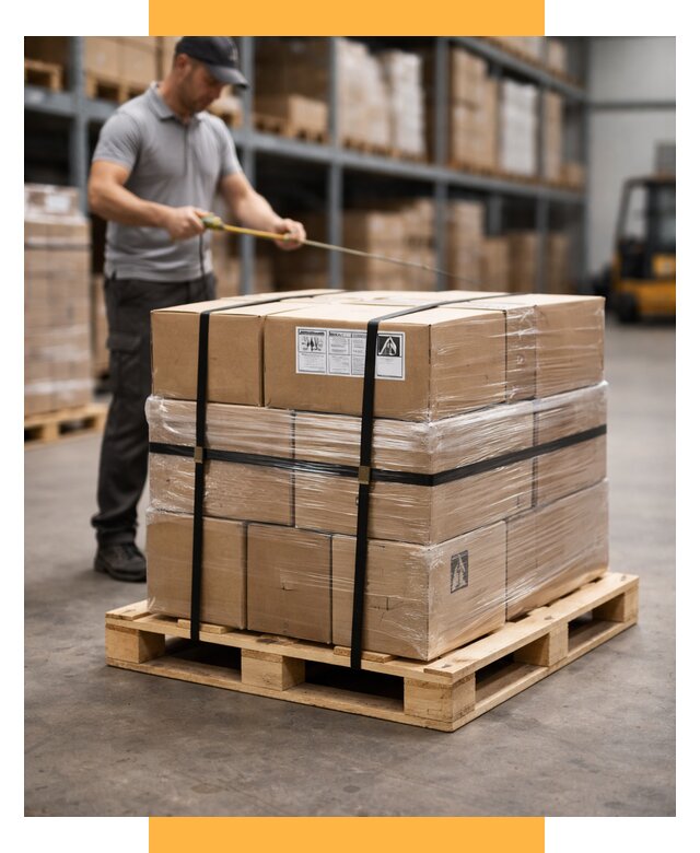 Упаковка и паллетирование грузов от 3595 р. | СетСервис-Мнж