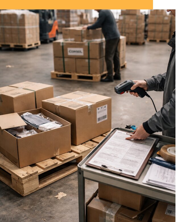 Сборные грузы из Китая: доставка, склад и таможня от 18488