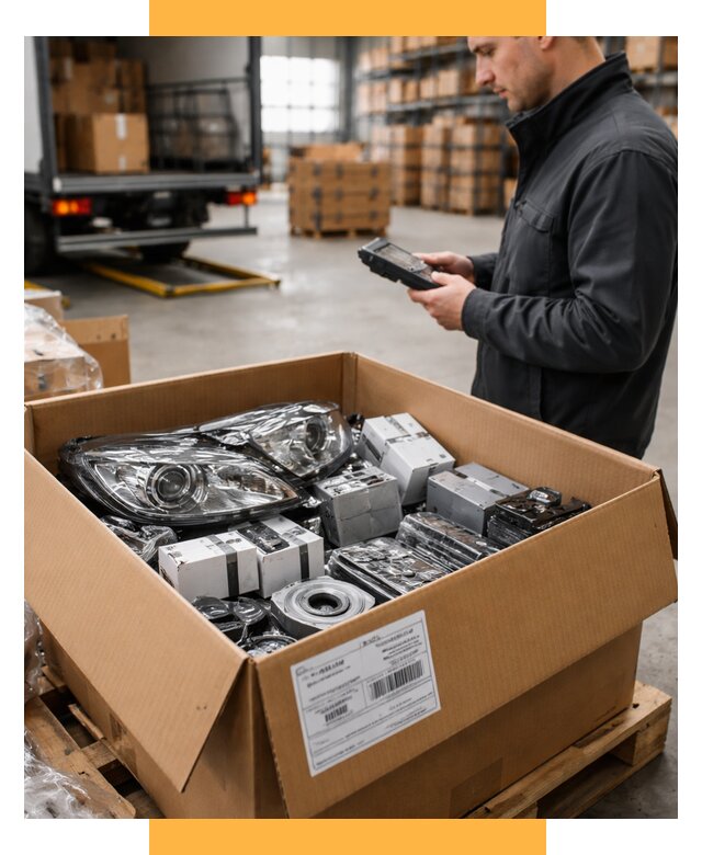 Доставка автозапчастей из Европы под ключ от 12839 р. | СетСервис-Мнж