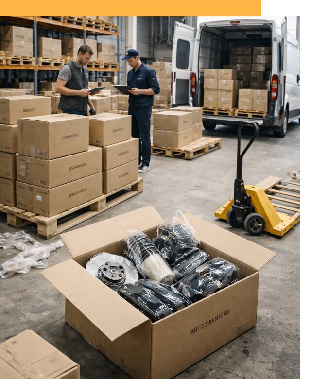 Доставка автозапчастей из Европы от 12839 руб быстро и надёжно