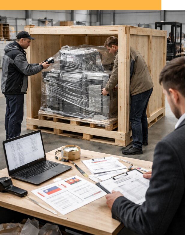 Доставка промышленного оборудования из США от 66762 руб