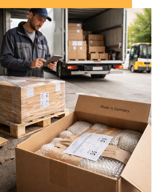 Доставка грузов из Германии от 46220 руб с таможенным оформлением