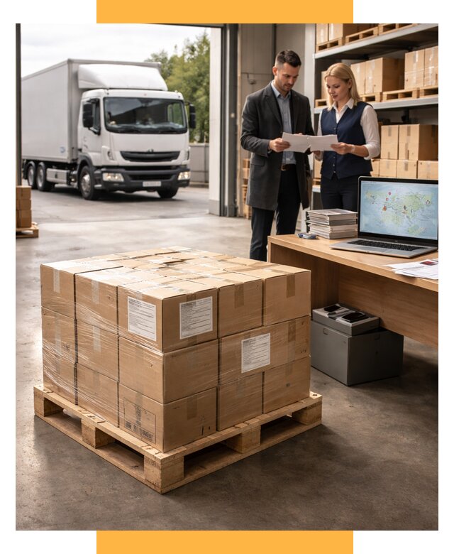 Доставка грузов в Европу от 7703 р. — логистика СетСервис-Мнж