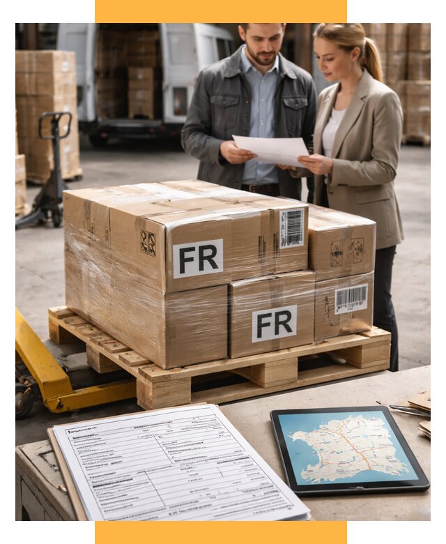 Доставка грузов в Францию от 25678 р., логистика СетСервис-Мнж