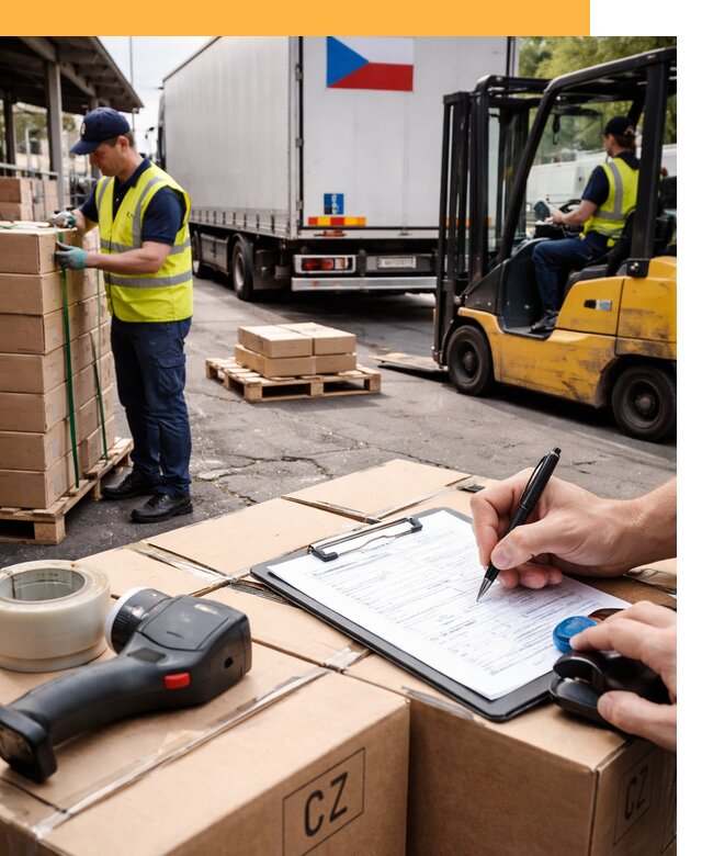 Доставка грузов в Чехию от 35949 руб, международные перевозки