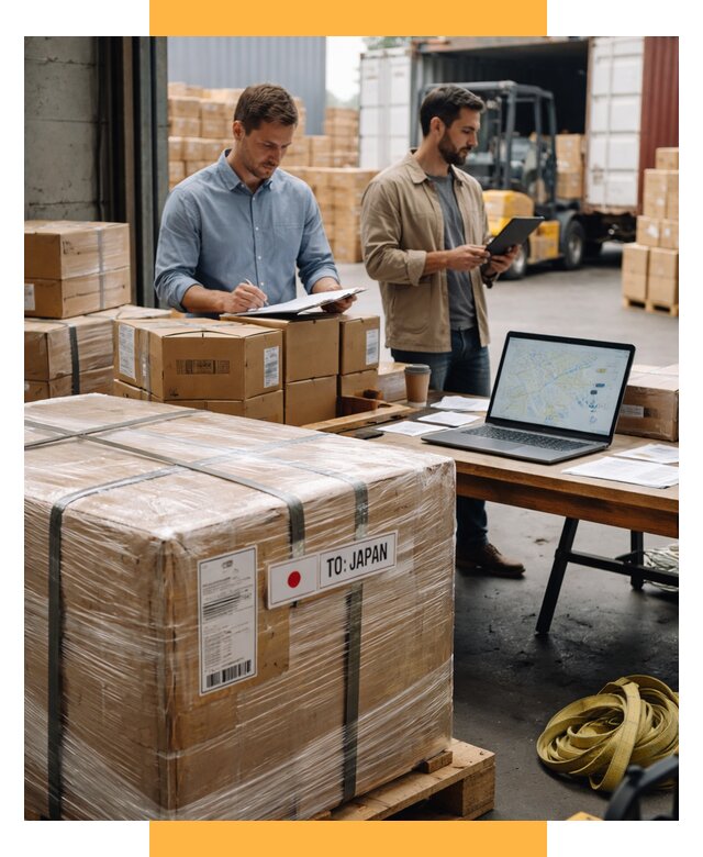 Доставка грузов в Японию от 25678 р., логистика СетСервис-Мнж