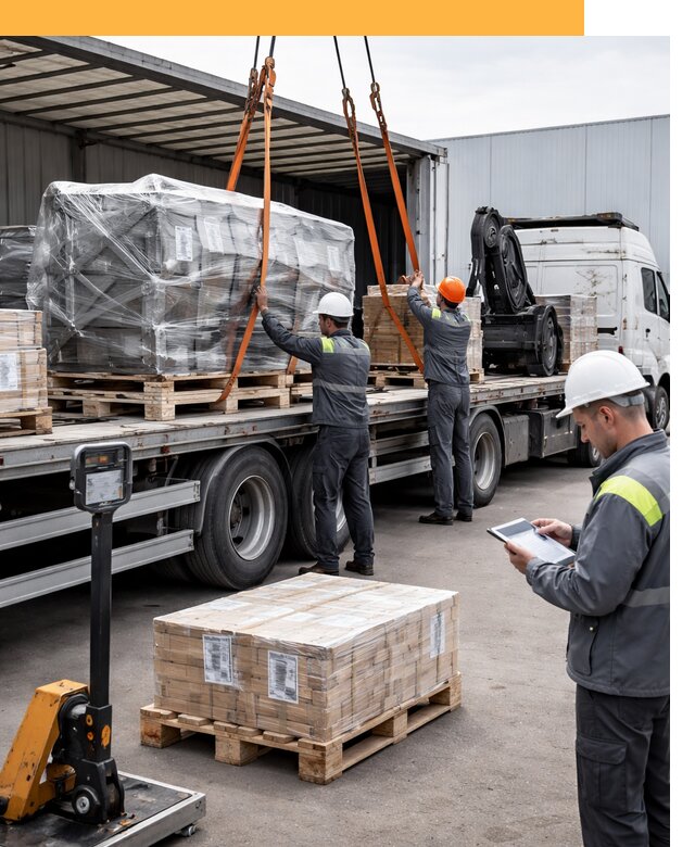 Перевозка крупного оборудования по миру от 30813 руб