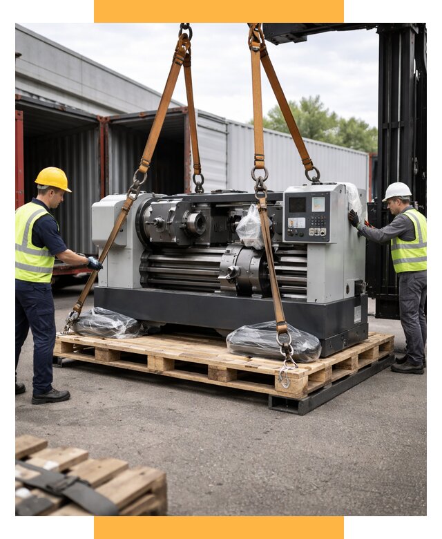 Перевозка станков и таможня от 61626 р. | СетСервис-Мнж логистика