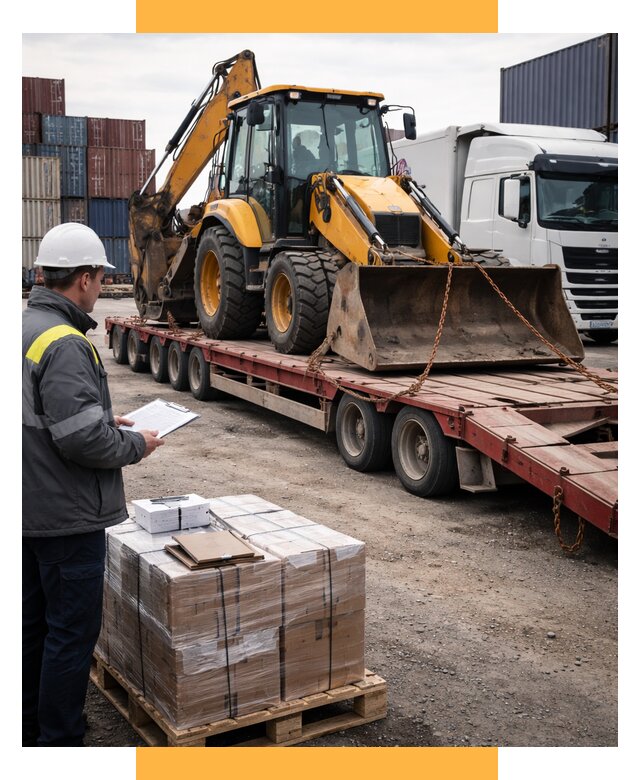 Международная перевозка спецтехники от 46220 р., СетСервис-Мнж