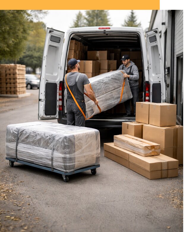 Перевозка мебели по России и за рубеж с таможней от 7703