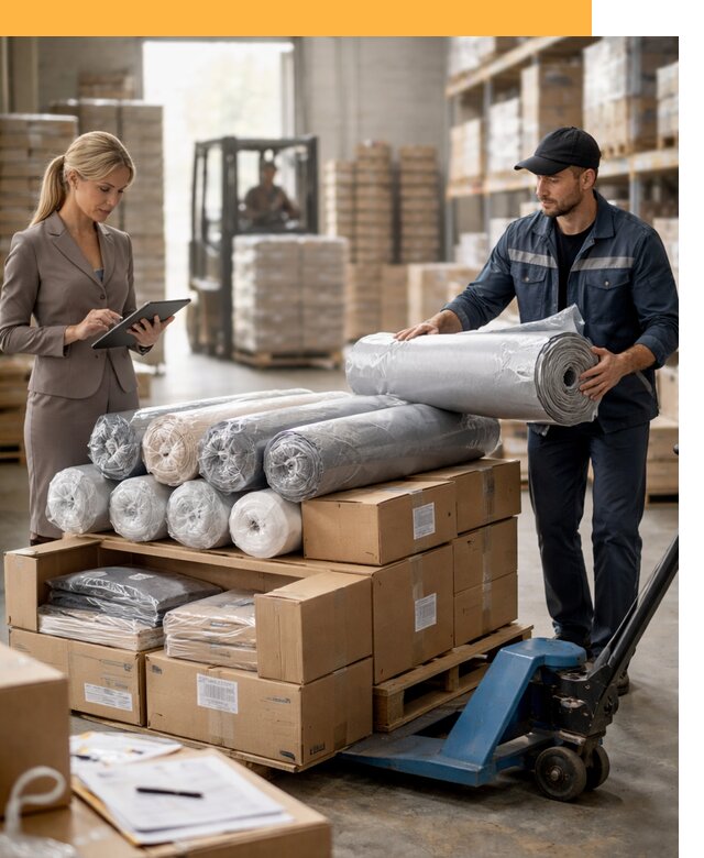 Перевозка текстиля по миру от 15407 руб. с таможней и страхованием