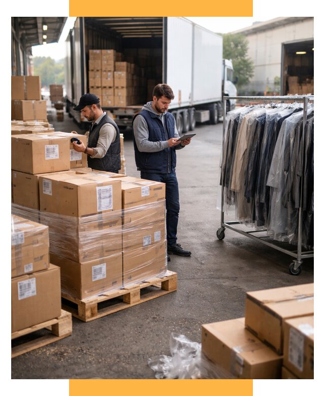 Перевозка и доставка одежды из Китая от 7703 р., СетСервис-Мнж