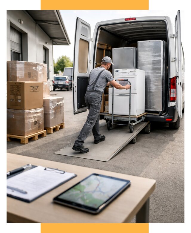 Перевозка бытовой техники от 6676 р. - логистика СетСервис-Мнж