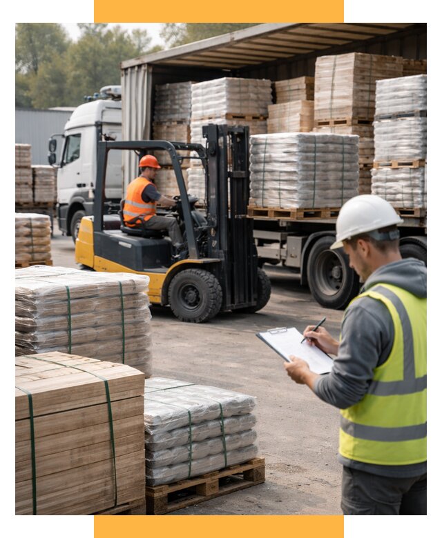 Перевозка строительных материалов от 5649 р. | СетСервис-Мнж