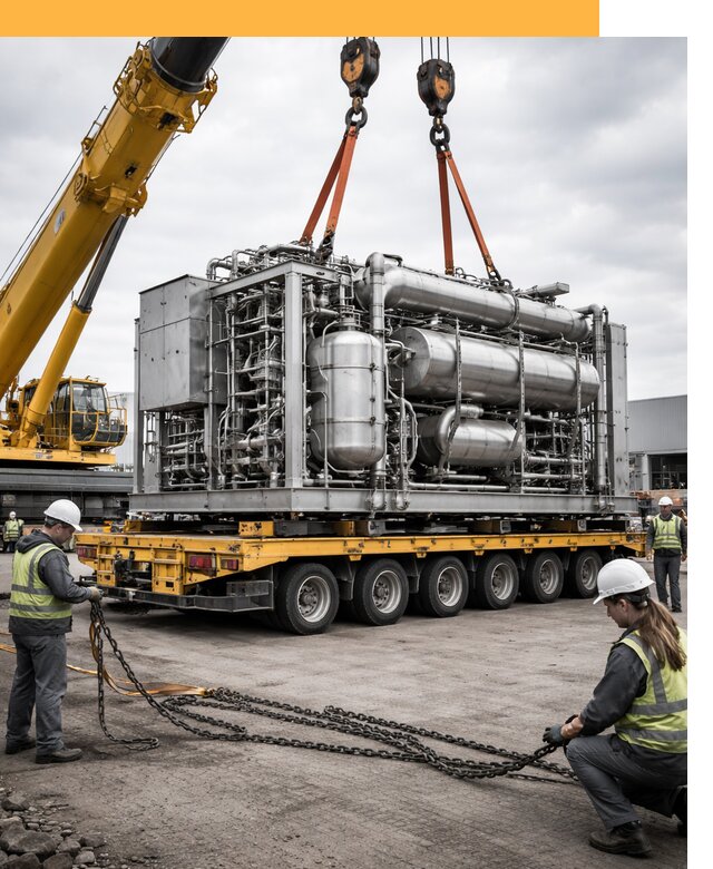 Перевозка тяжеловесных грузов по миру от 154065 руб