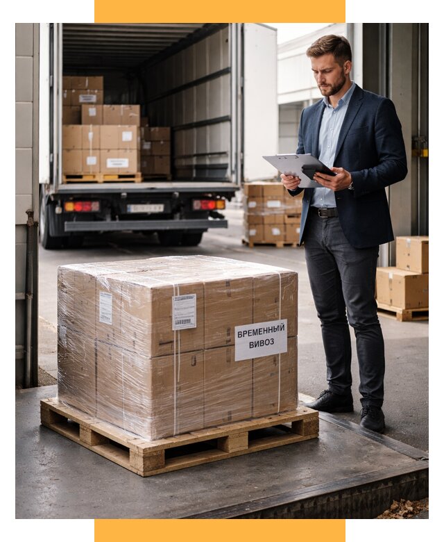 Временный вывоз товаров под ключ от 8217 р. | СетСервис-Мнж