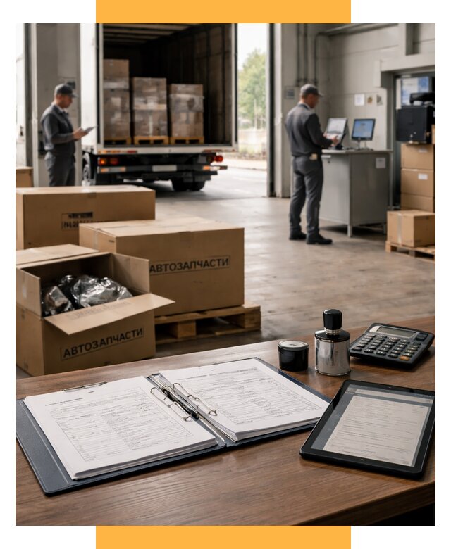 Таможенное оформление автозапчастей под ключ от 8730 р., СетСервис-Мнж