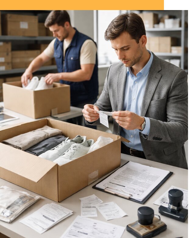 Таможенное оформление одежды и обуви по выгодной цене от 6676 руб