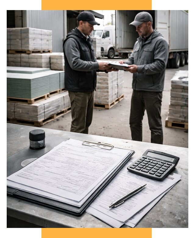 Таможенное оформление стройматериалов от 8730 р. | СетСервис-Мнж