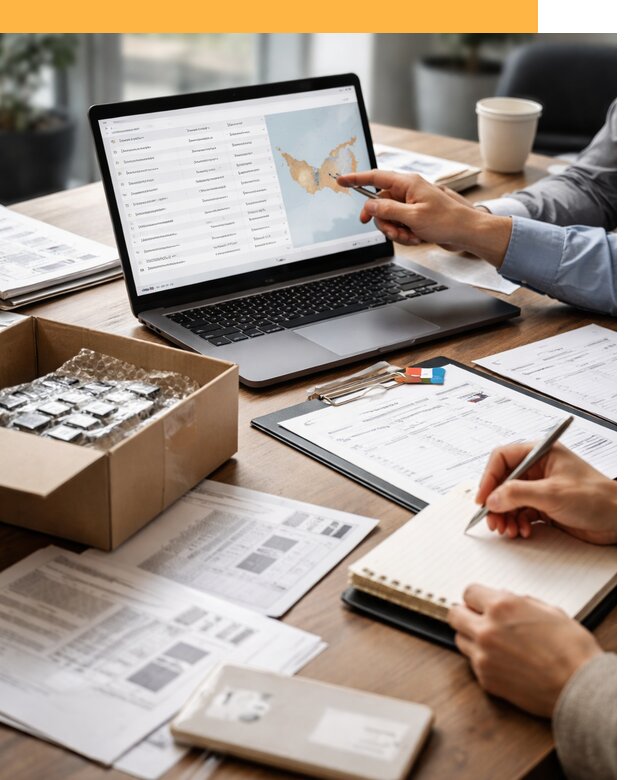 Поиск надежного поставщика в ОАЭ от 12325 рублей