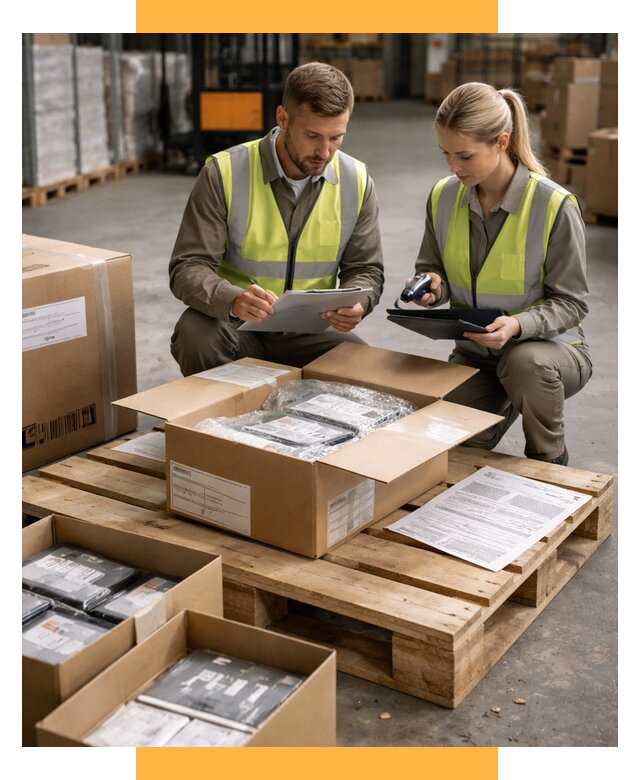 Инспекция товара перед отправкой от 4622 р. | СетСервис-Мнж