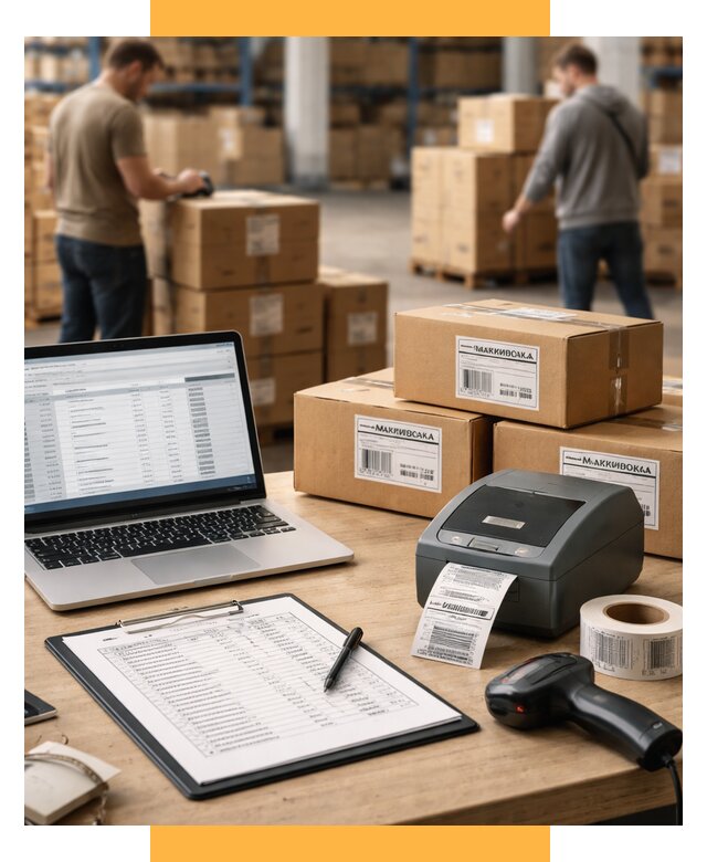 Маркировка импортных товаров от 4622 р. под ключ, СетСервис-Мнж